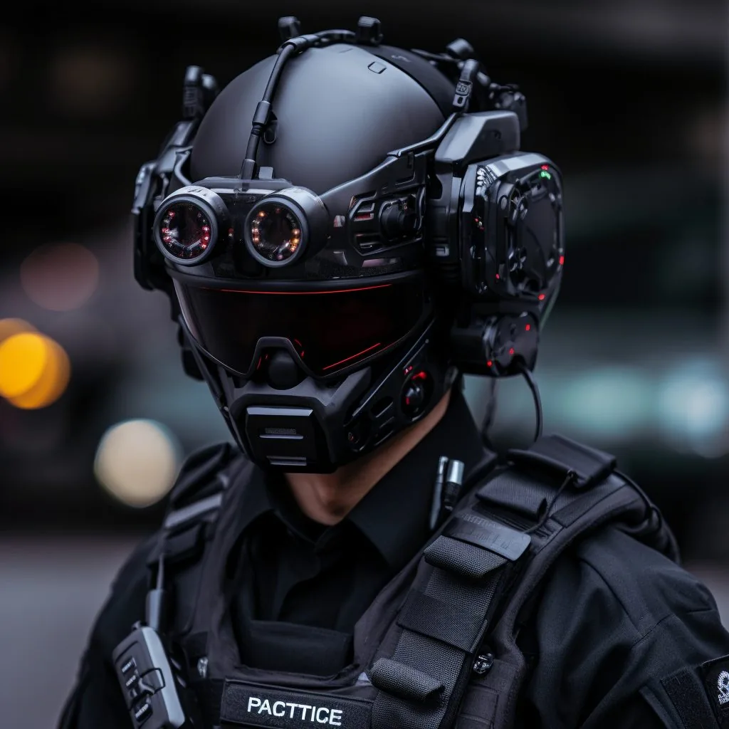 Fotorealistyczna postać — operator sił specjalnych