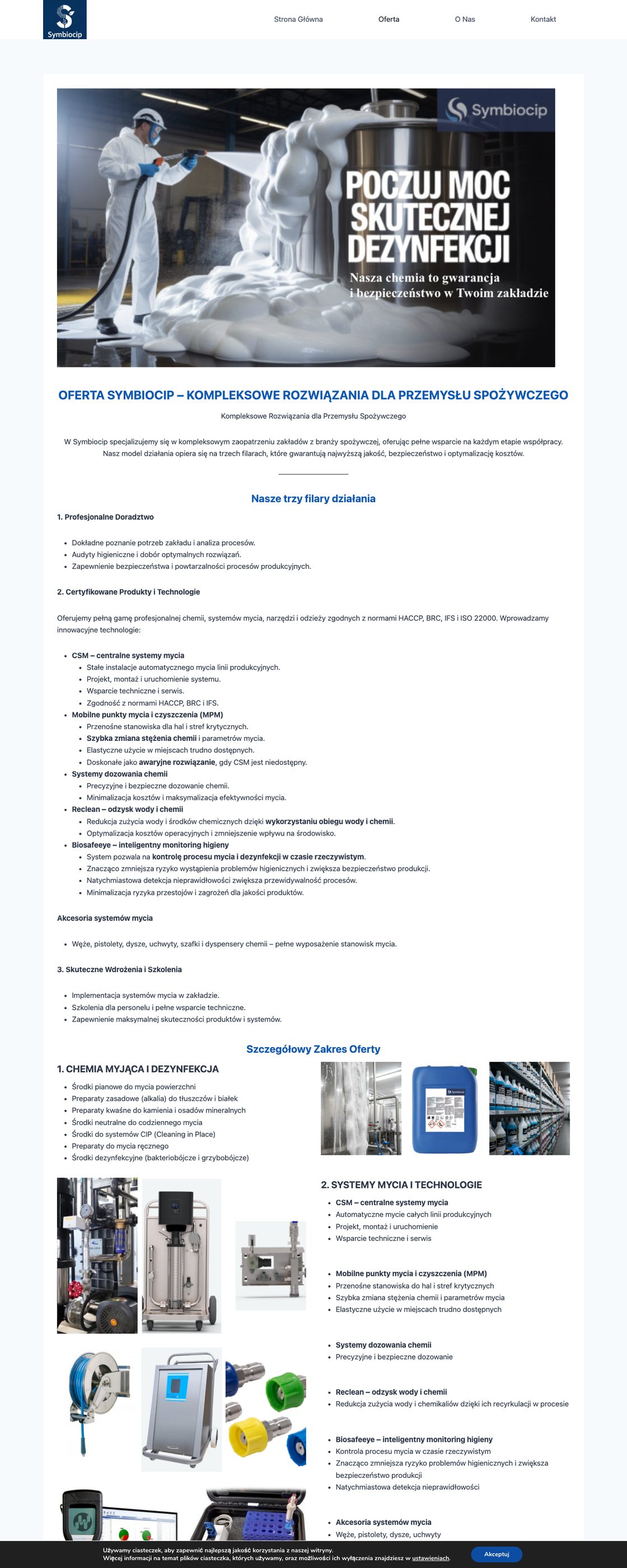 symbiocip.pl — Oferta